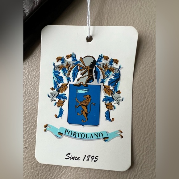 Portolano Italian Leather Gloves (NWT) - Size 6 1/2 - Picture 9 of 10